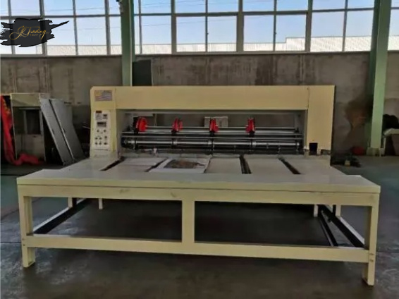 Chain Feeder Corrugated Sheet Rotary Slotting Creasing Carton Machine